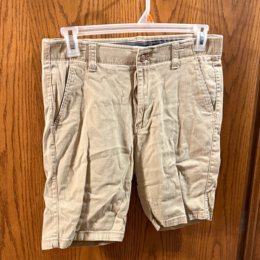 Men's Casual Tan Cargo Shorts